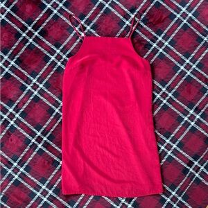 Twik Red Mini Red Slip Dress
